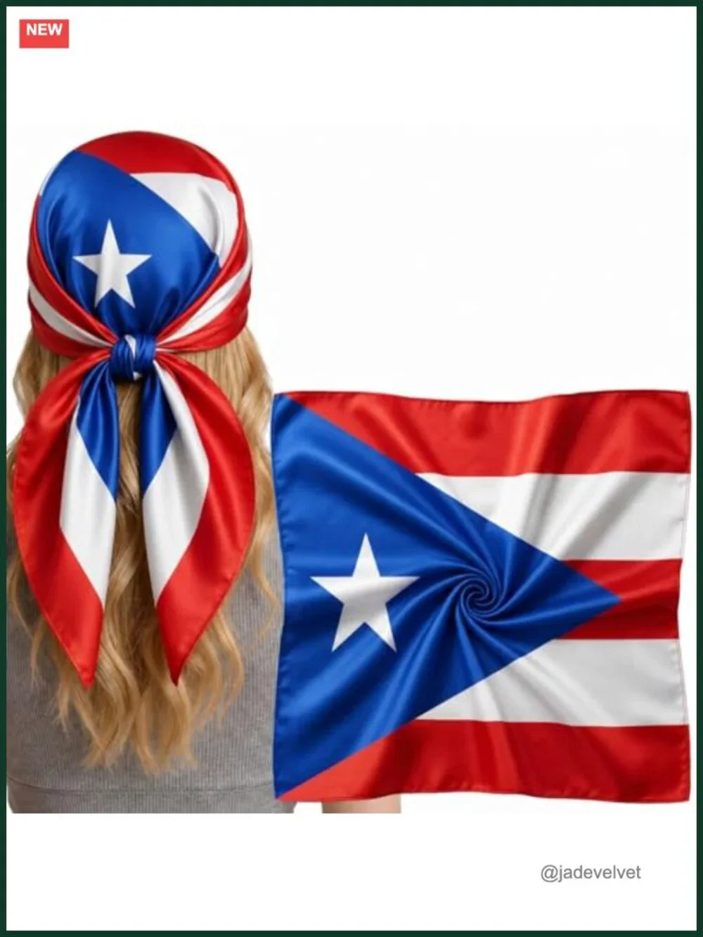Silk-Like Large Square Head Scarf for Women, Hair Wrap, Neck Bandana, 27.5 x